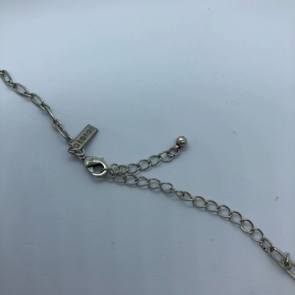 Dangle Circular Necklace Silver, Copper, Black Tones ( 3 for $15 ) - Picture 4 of 4